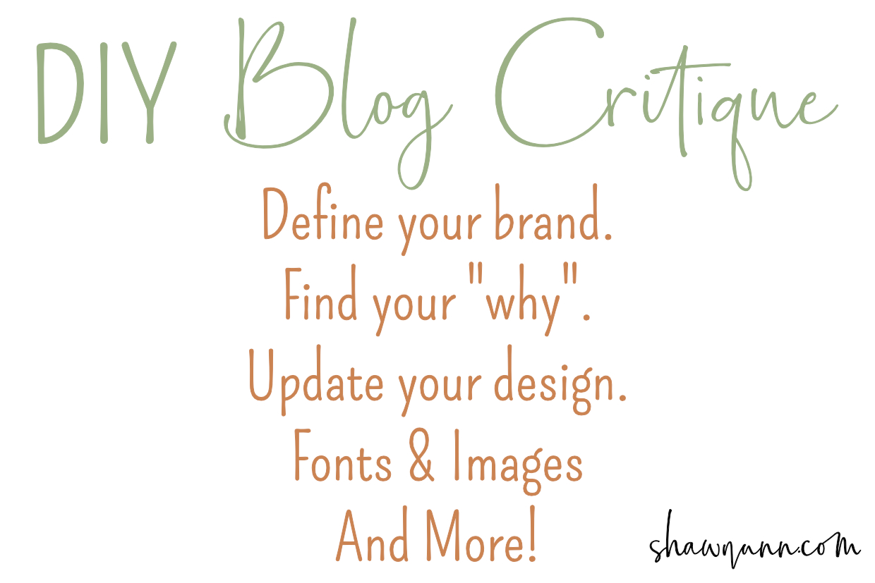 Every once in a while, you need to conduct a critique of your blog. Here are some ways to conduct a DIY Blog Critique on your site.