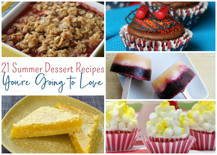 We have done all the work for you, we've found 21 summer dessert recipes that'll be perfect for any summer party you have planned.