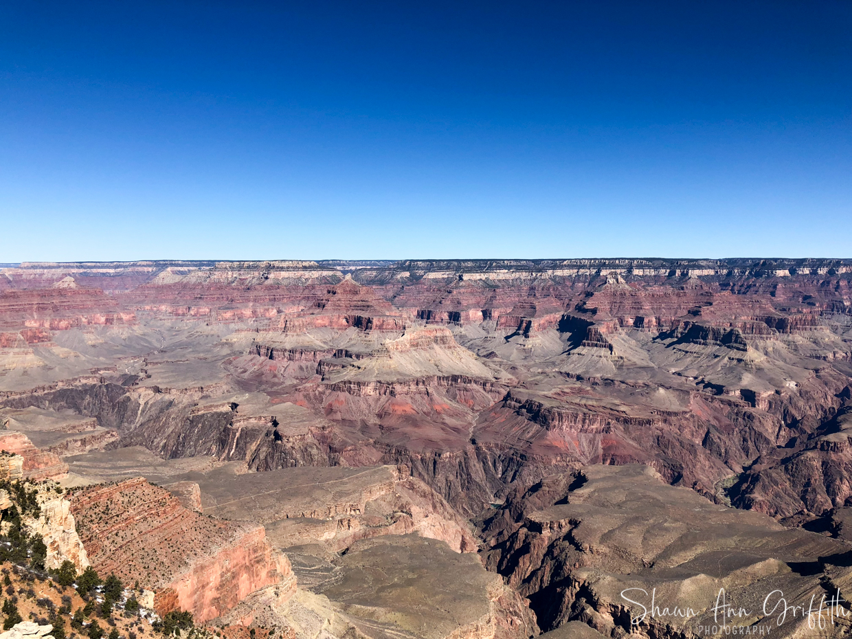 Viewing the Grand Canyon for the first time is probably one of the best and most amazing sights you'll ever see. Not only is the canyon grand in size, but that is probably a great way to describe the view.