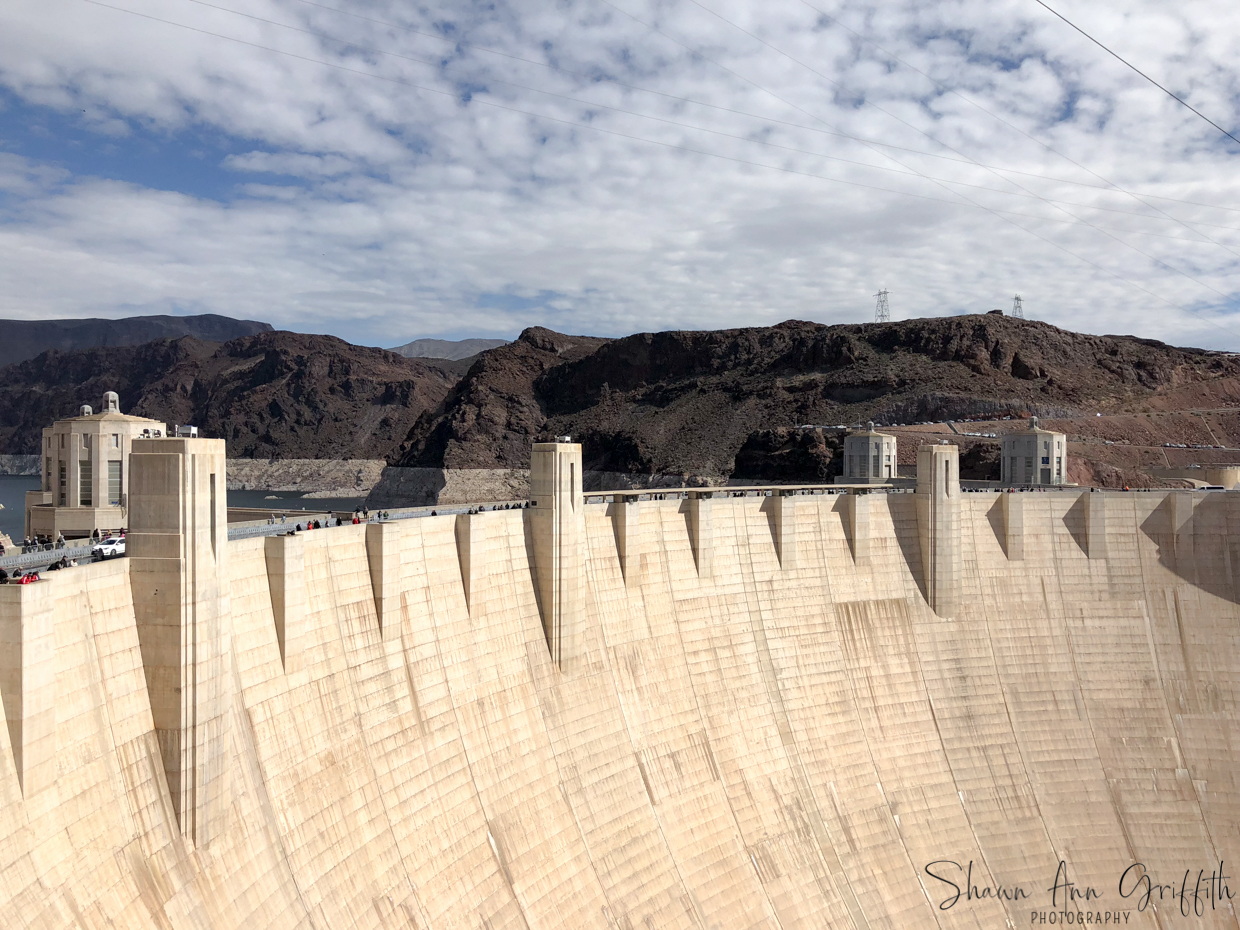 You never realize just how big the Hoover Dam is until you are standing on it. Movies make it seem big, but in reality, it is pretty damn big! Pun intended.
