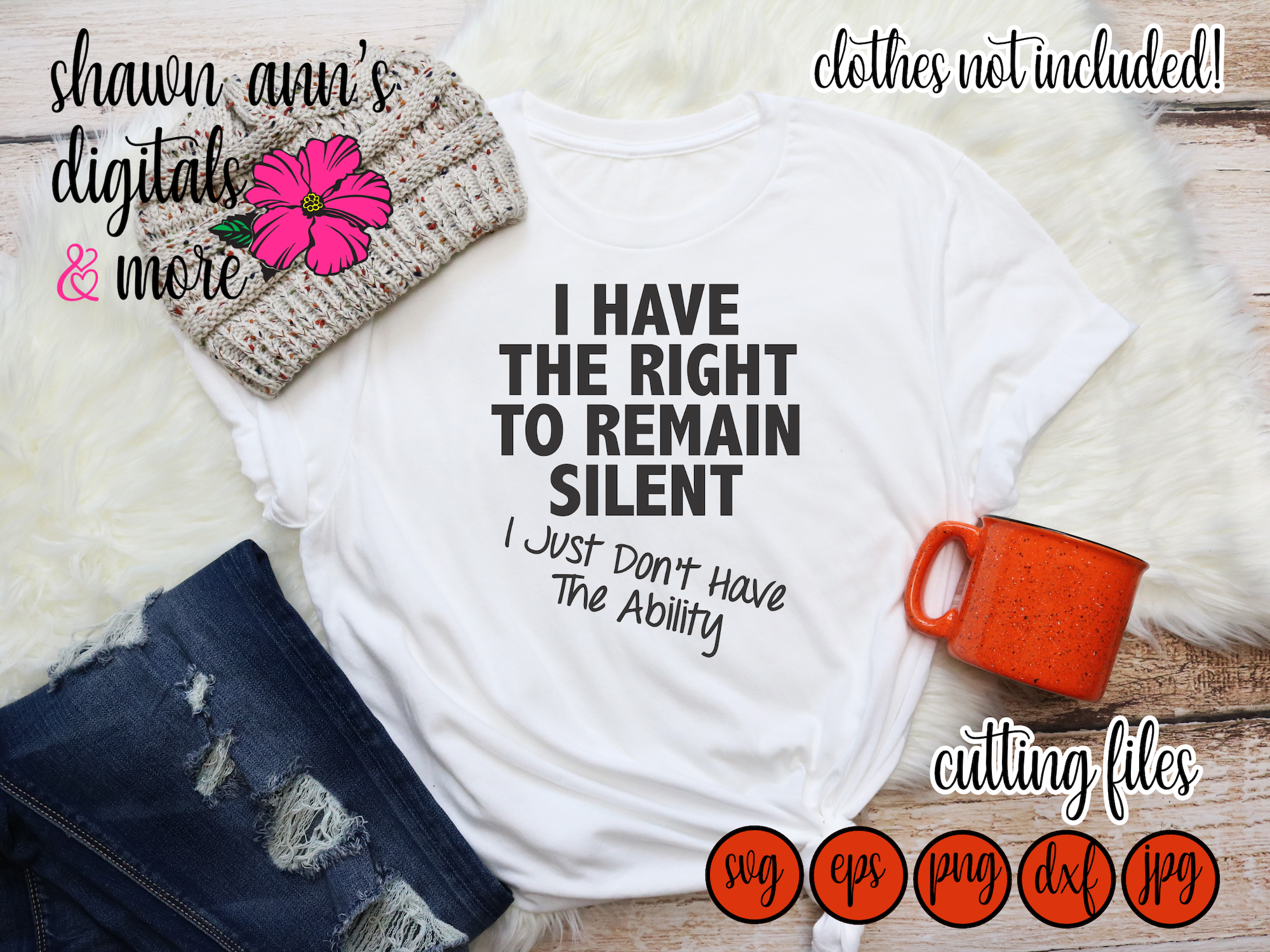 I Have The Right To Remain Silent Design