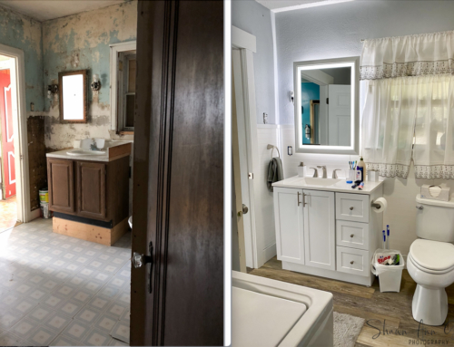 Bathroom: Complete Gut & Remodeled With a Modern Look