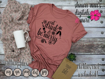 Eat Drink & Be Merry Design